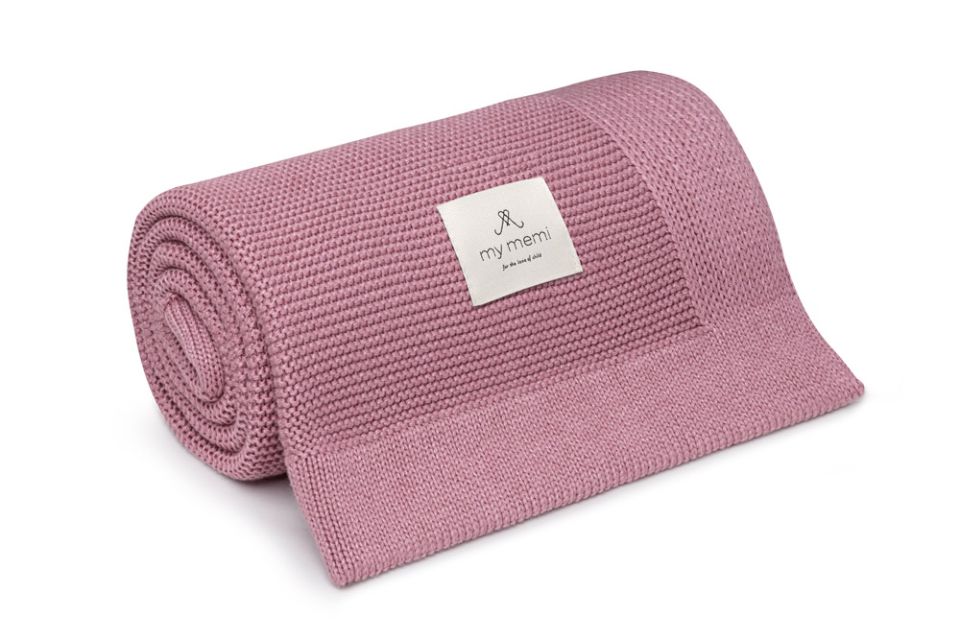 Bambusdecke 80x100 Vintage Pink
