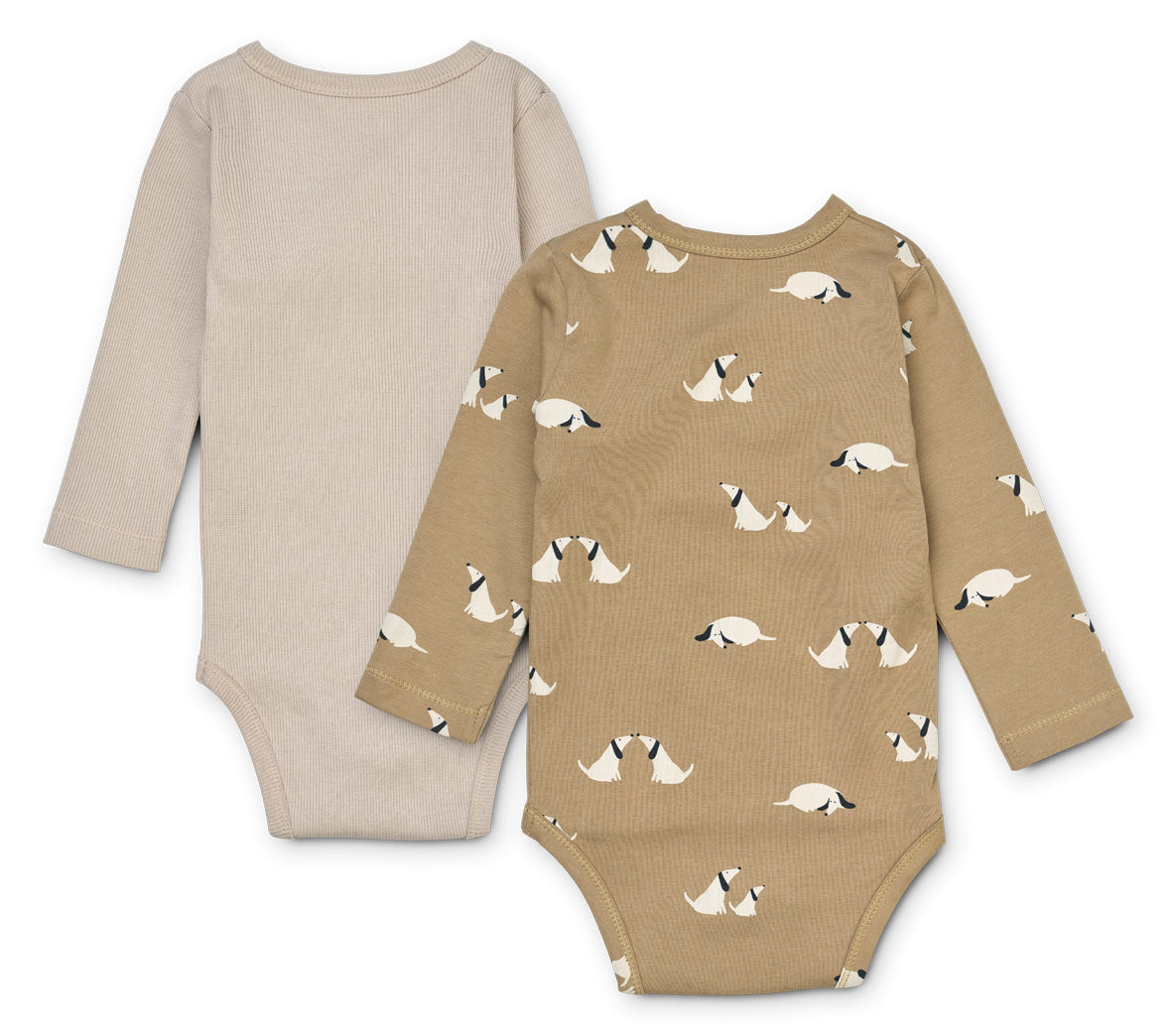 Wickelbody 2 er Set-Dog/Oat