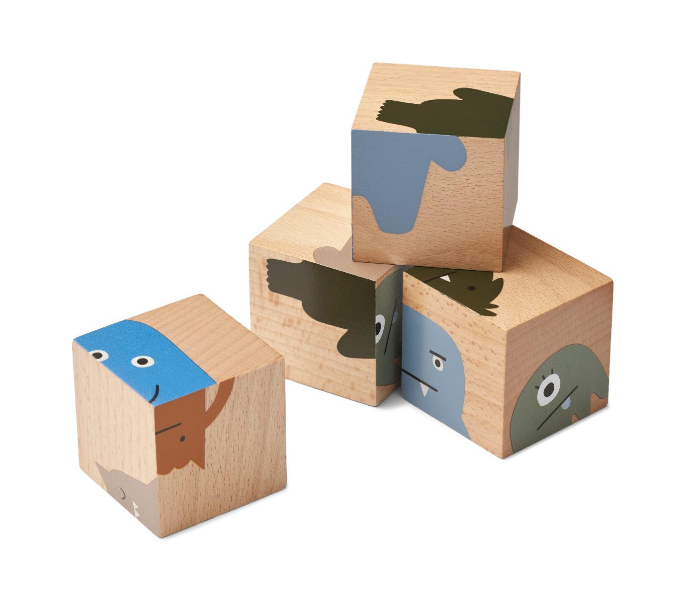 Puzzle Monster natur-Liewood