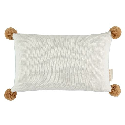 Gestricktes Kissen Milch 22X35