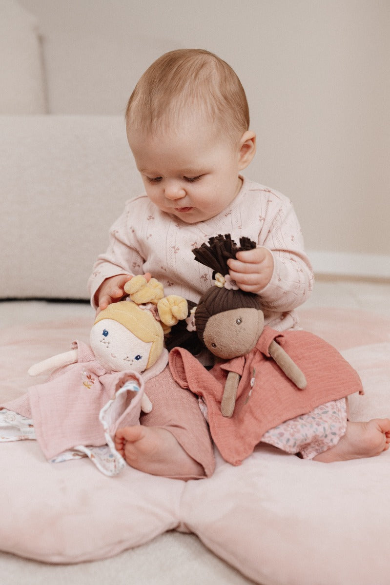 Kuscheltuch Fee Mila - Rosa - Fairy Garden