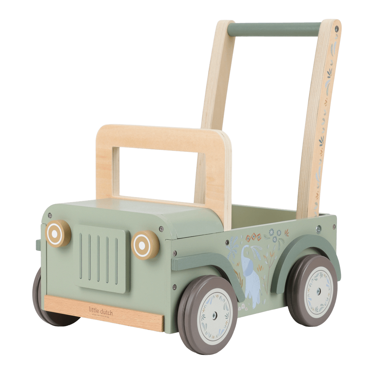 Schubkarren-Safariauto – Grün