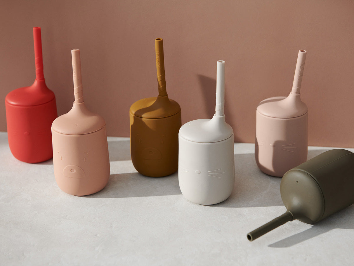 Ellis Schnabeltasse Dark Rose/Terracotta Mix