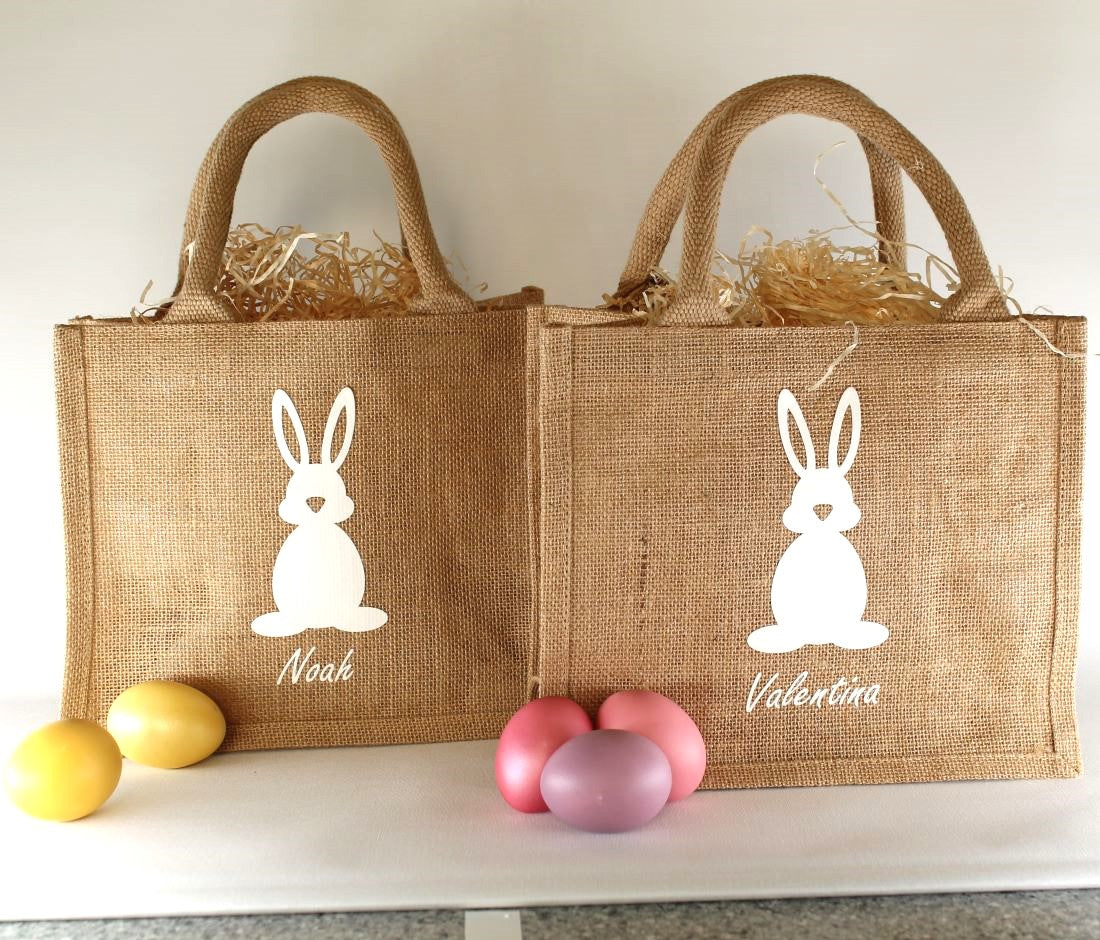 Ostertasche mit Namen - personalisiert