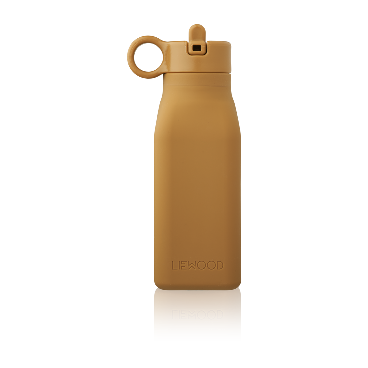 Wasserflasche Silikon 350 ml Caramel