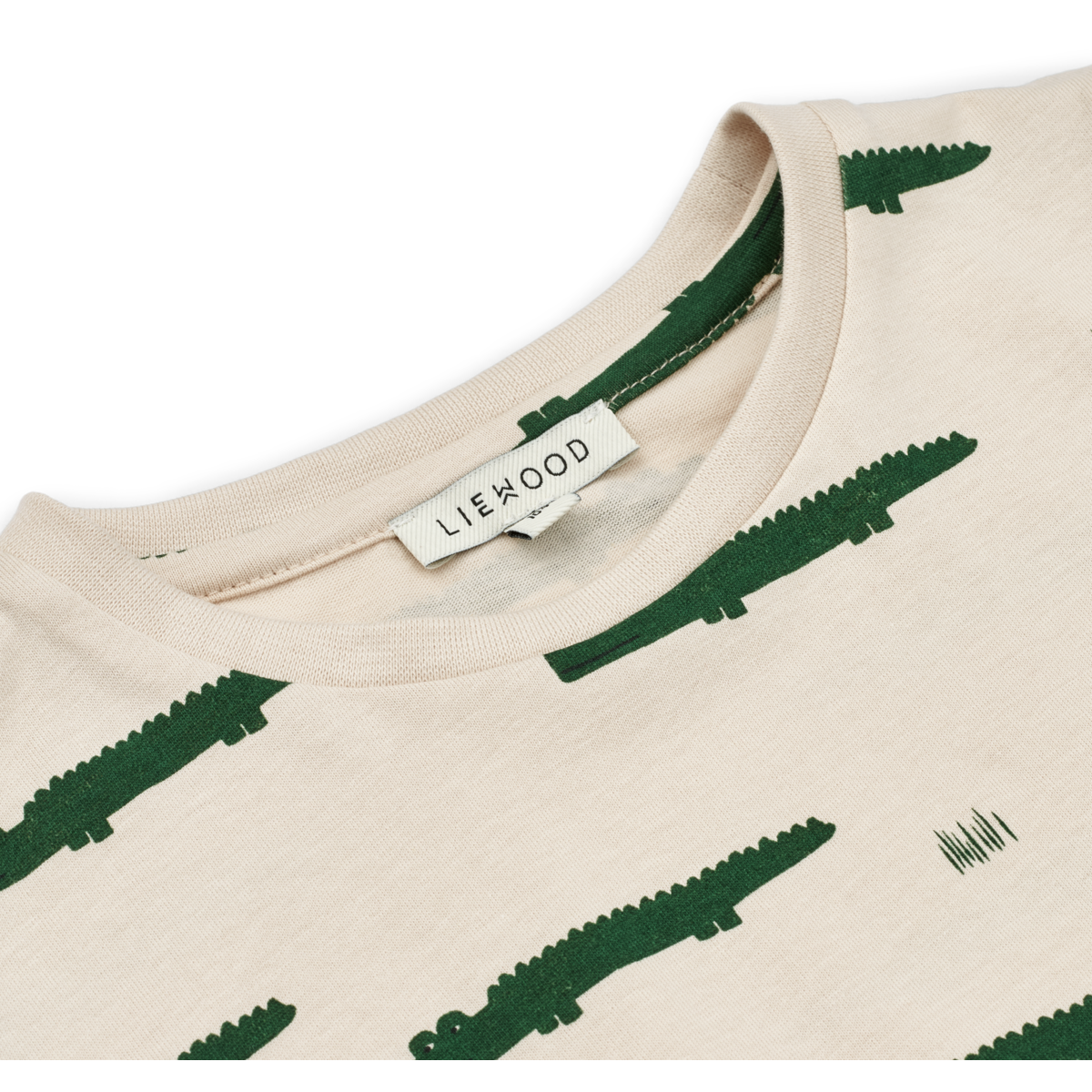 Kurzarmshirt Gr. 98 Liewood beige