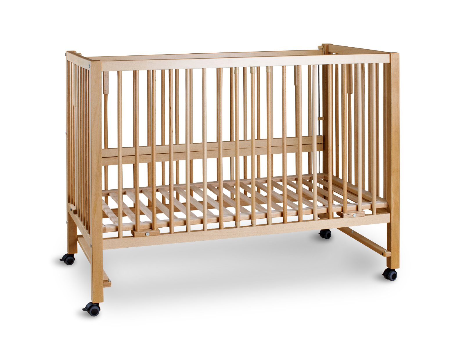 Kinder- und Beistellbett - Buche natur