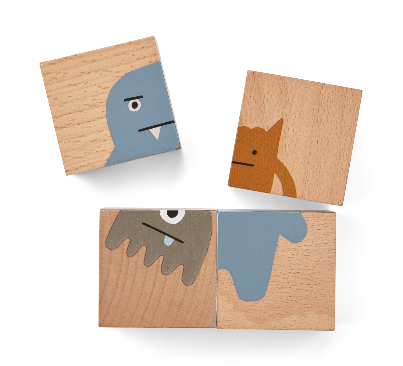 Puzzle Monster natur-Liewood