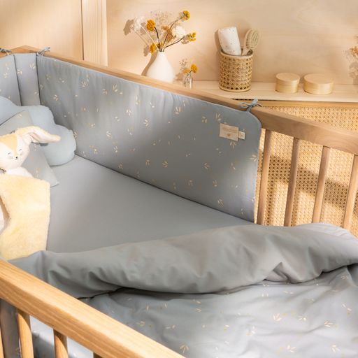 Bettbezug Gitterbett Willow Soft Blue
