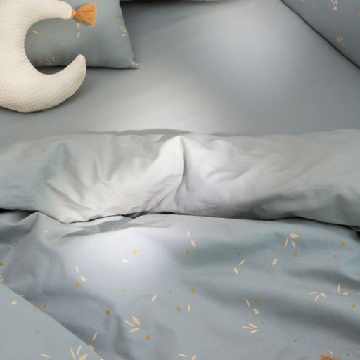 Bettbezug Gitterbett Willow Soft Blue