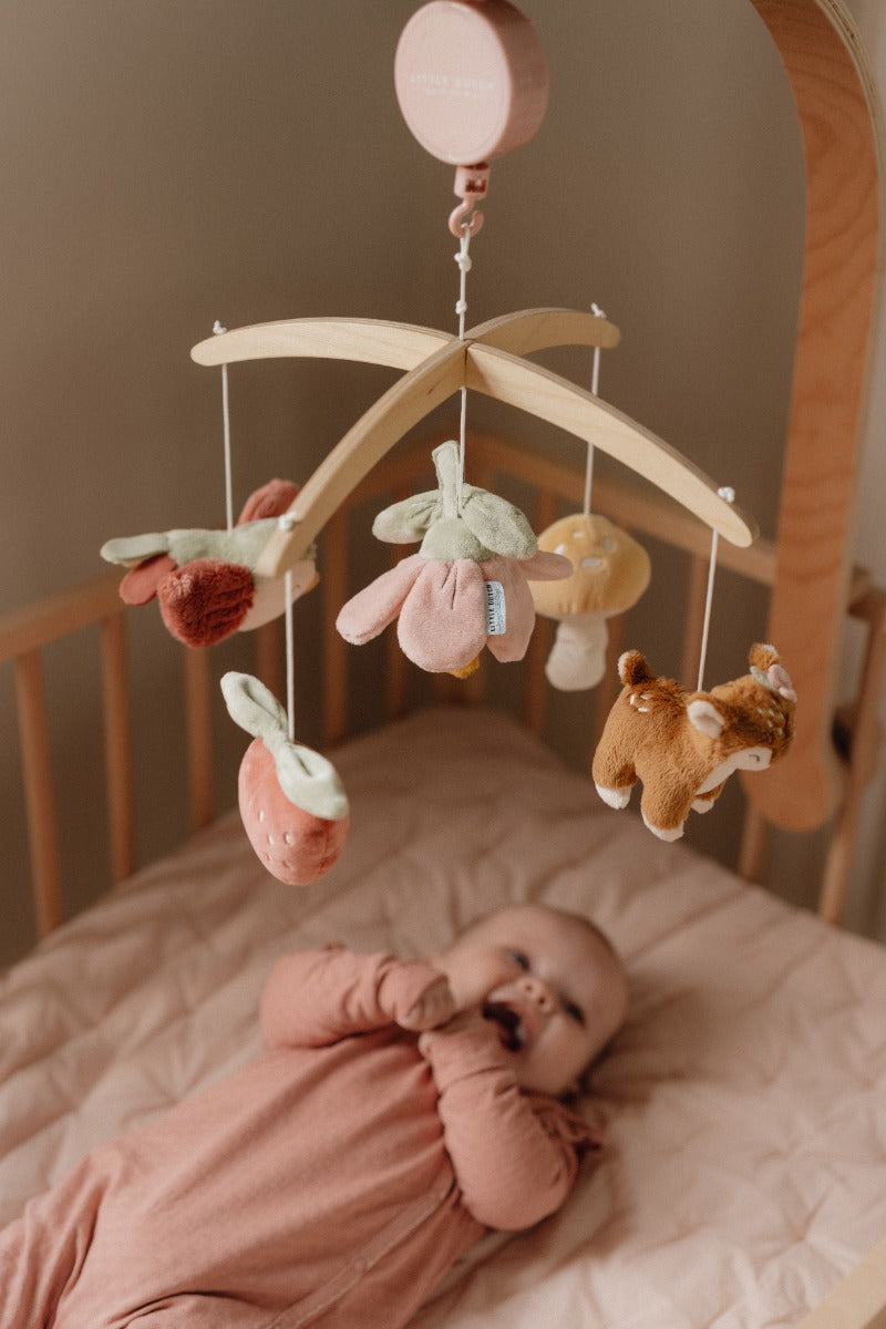 Musik-Mobile aus Holz - Fairy Garden