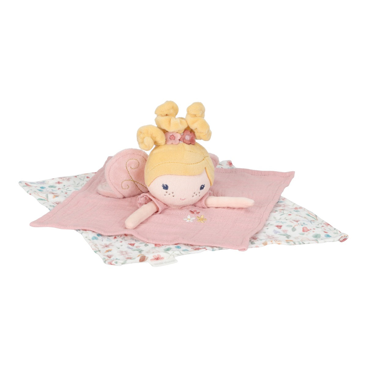 Kuscheltuch Fee Mila - Rosa - Fairy Garden