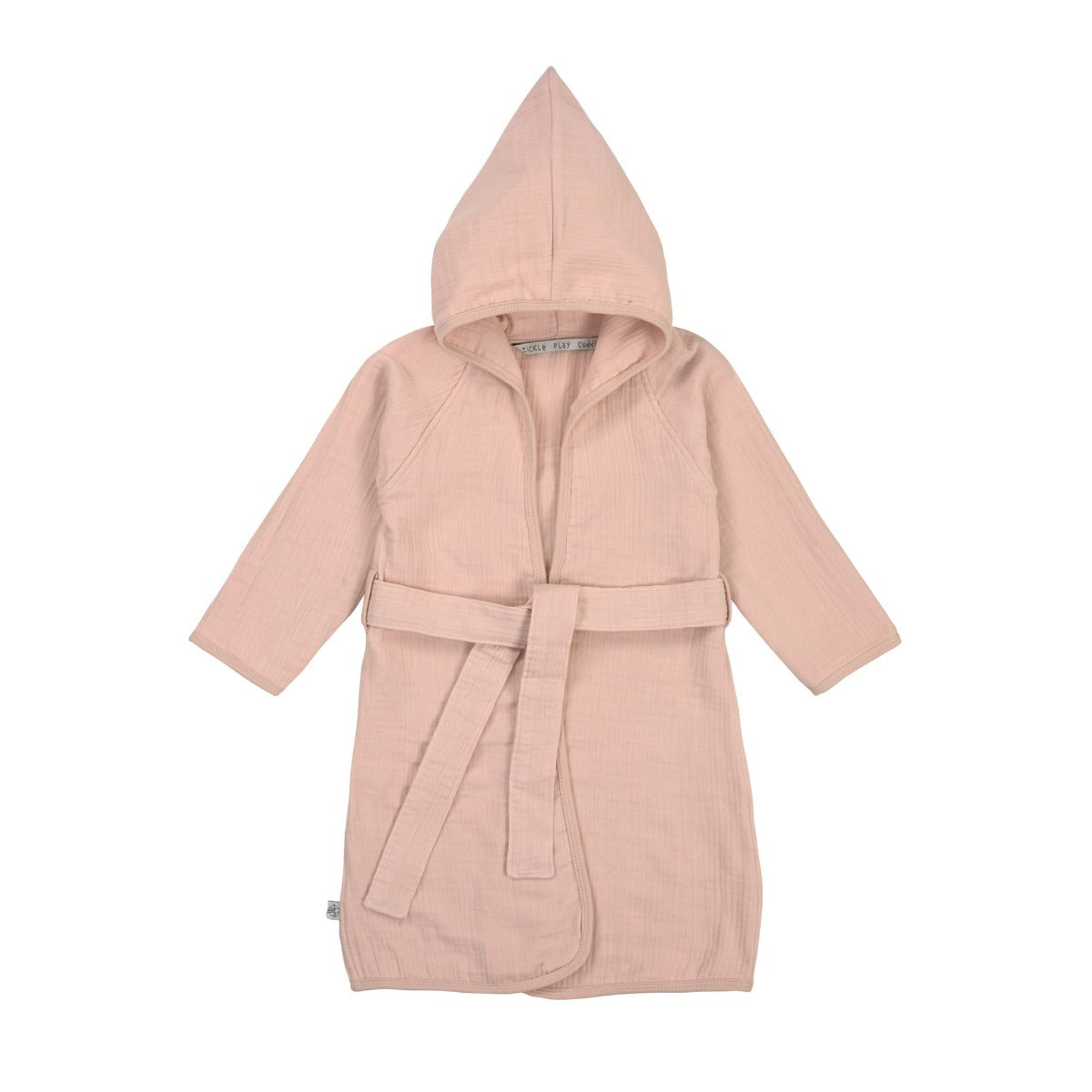 Muslin Bademantel powder pink 80-86 (12-18 Mon)