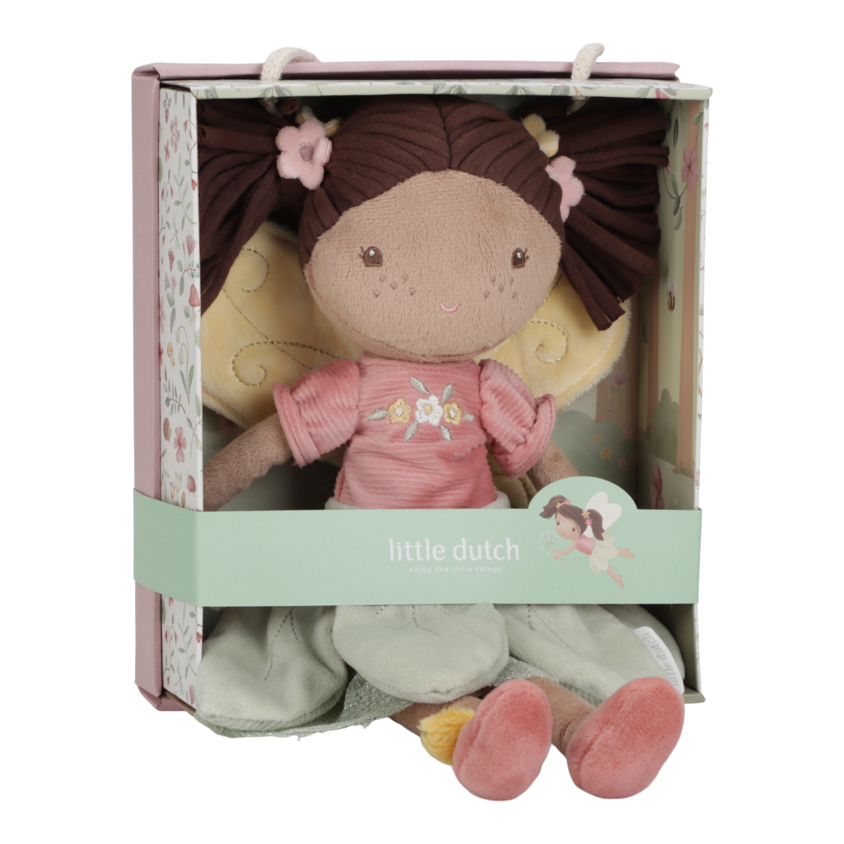 Kuschelpuppe Fairy Evi - 35 cm
