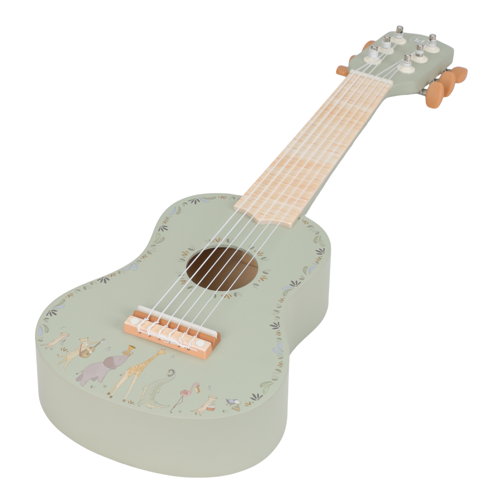 Holzgitarre - Grün - Safari Friends