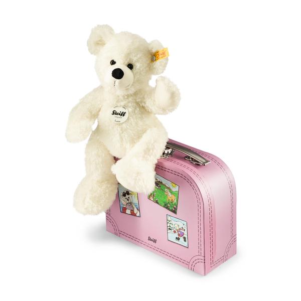 Lotte Teddybär im Koffer rosa 28cm - Steiff