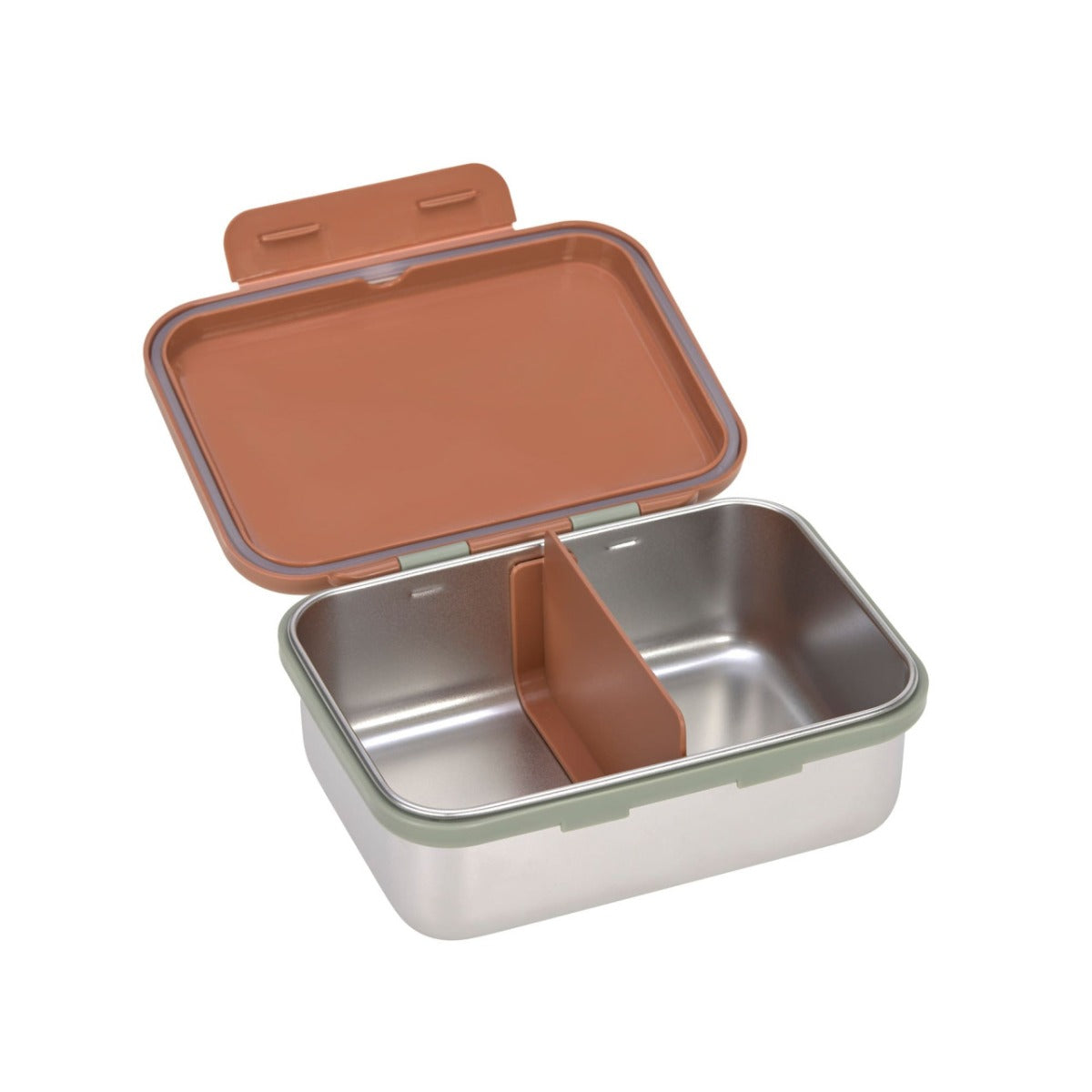 Brotdose Kinder - Edelstahl Lunchbox, Karamell