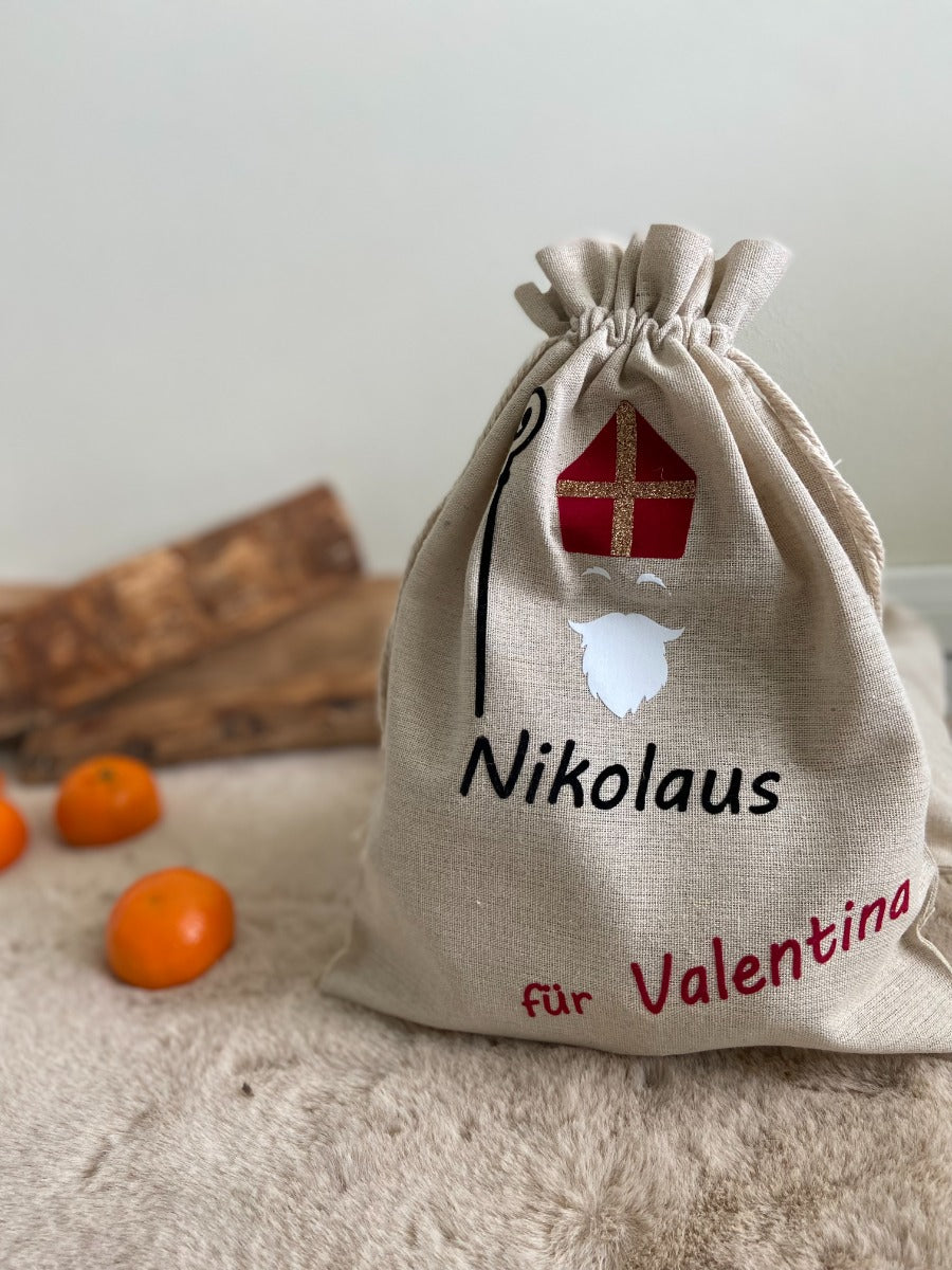 Nikolaussackerl mit Wunschnamen