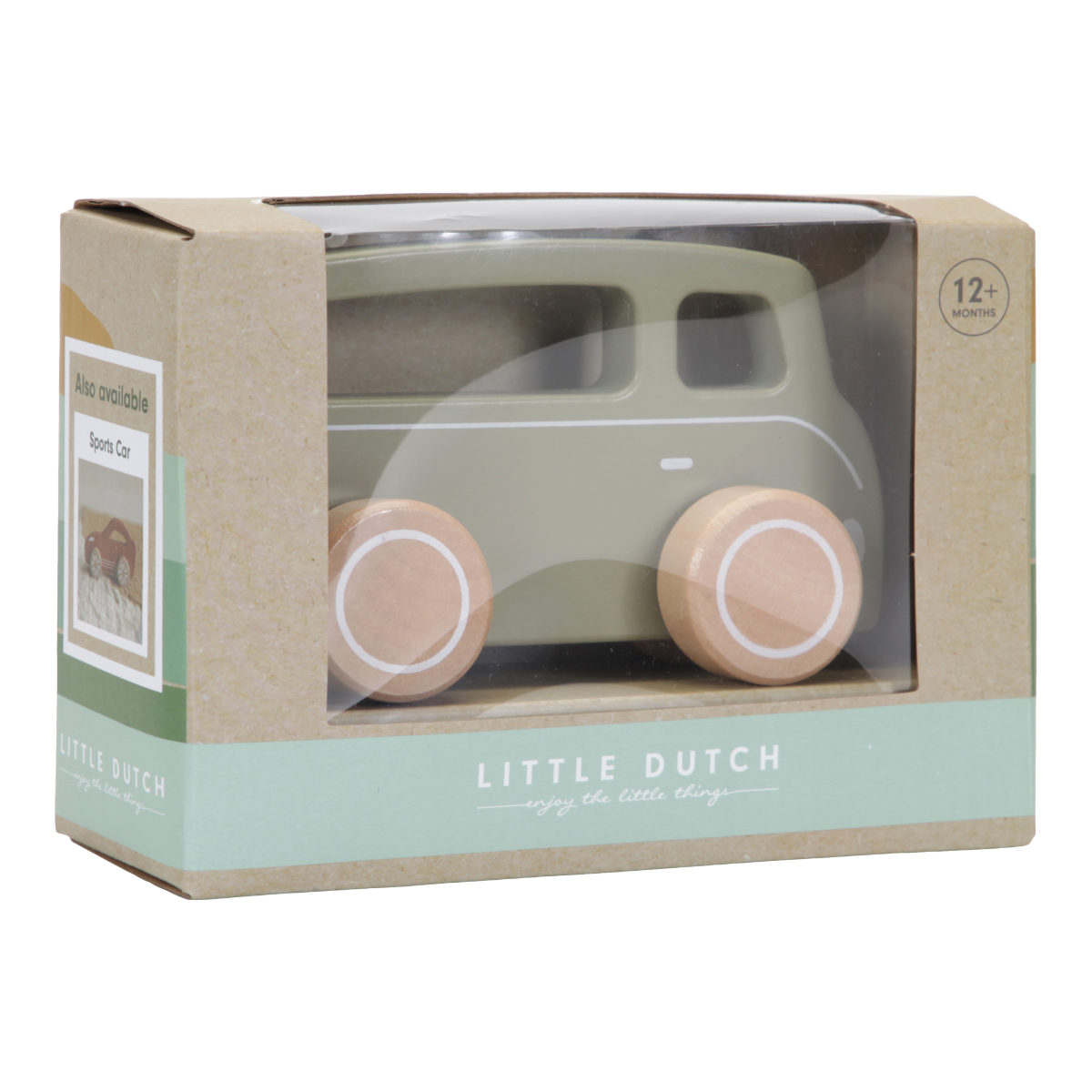Holz Bus Olive
