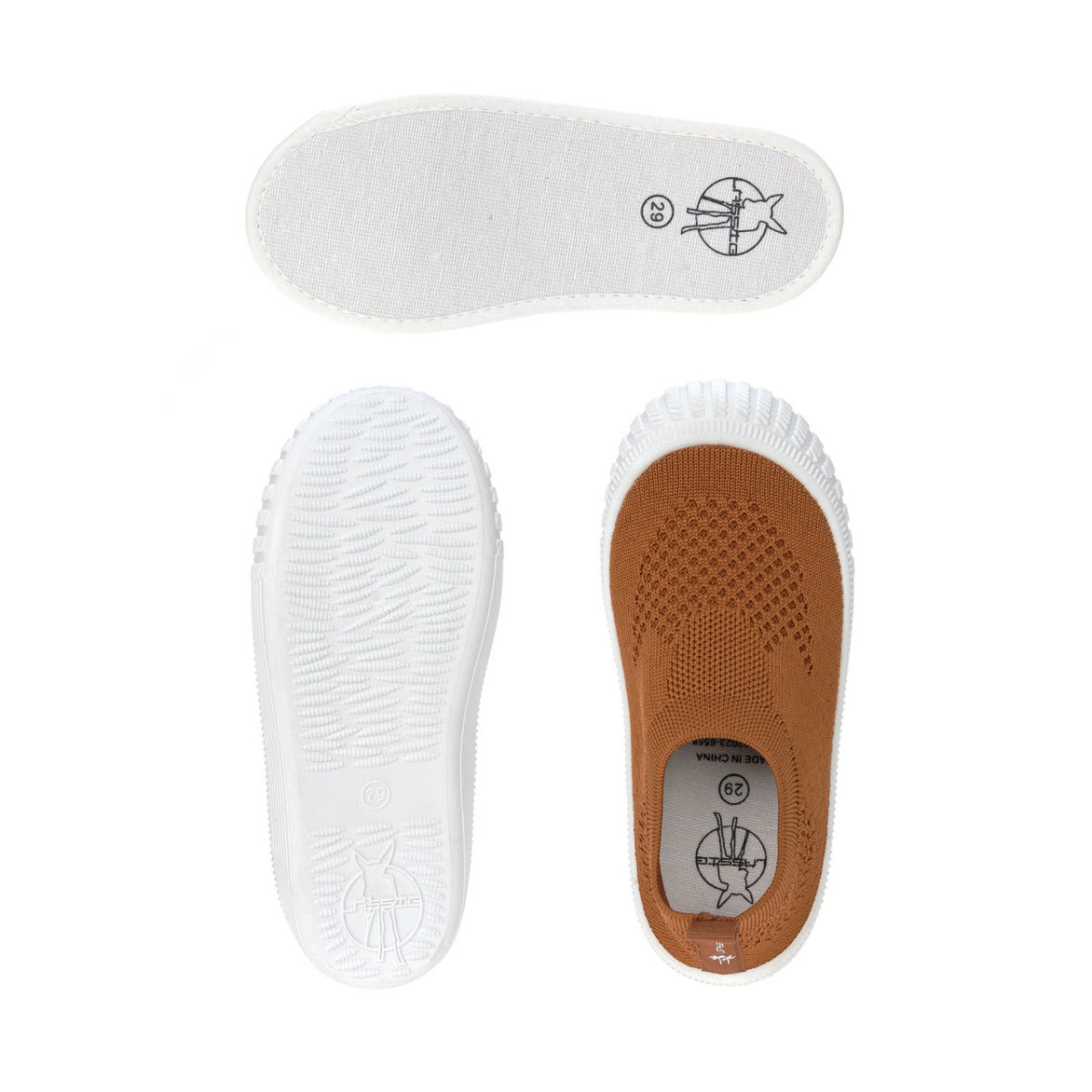 Kinderschuhe Sneaker -  Karamell