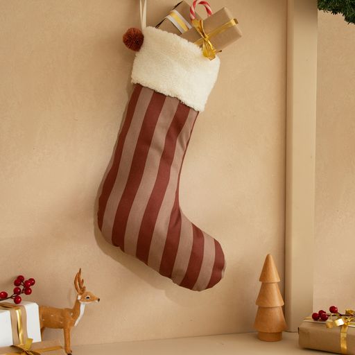 Majestätischer Weihnachtsstrumpf mit Wunschname
