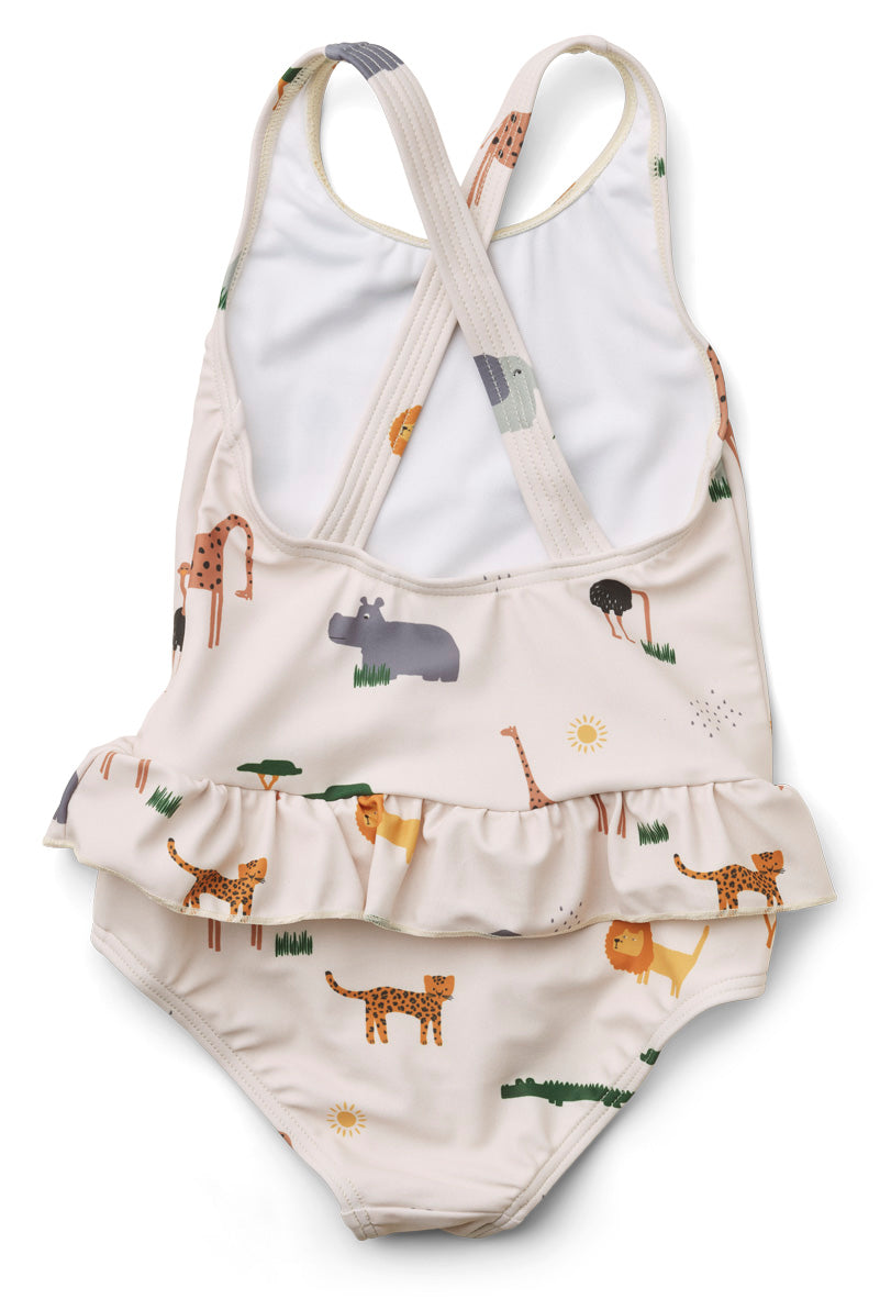 Amara Badeanzug Safari Sandy Mix - Liewood