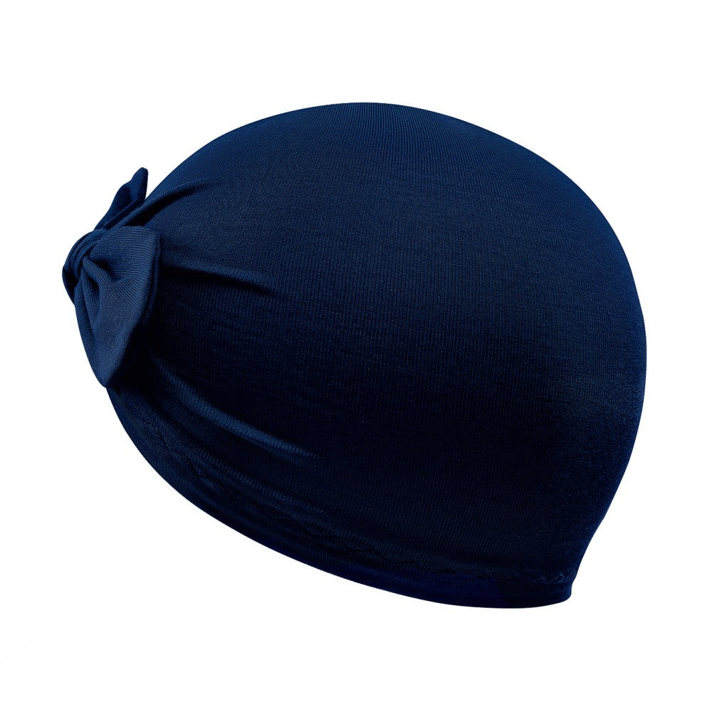 Bambus-Turban, navy, 1-2 Jahre