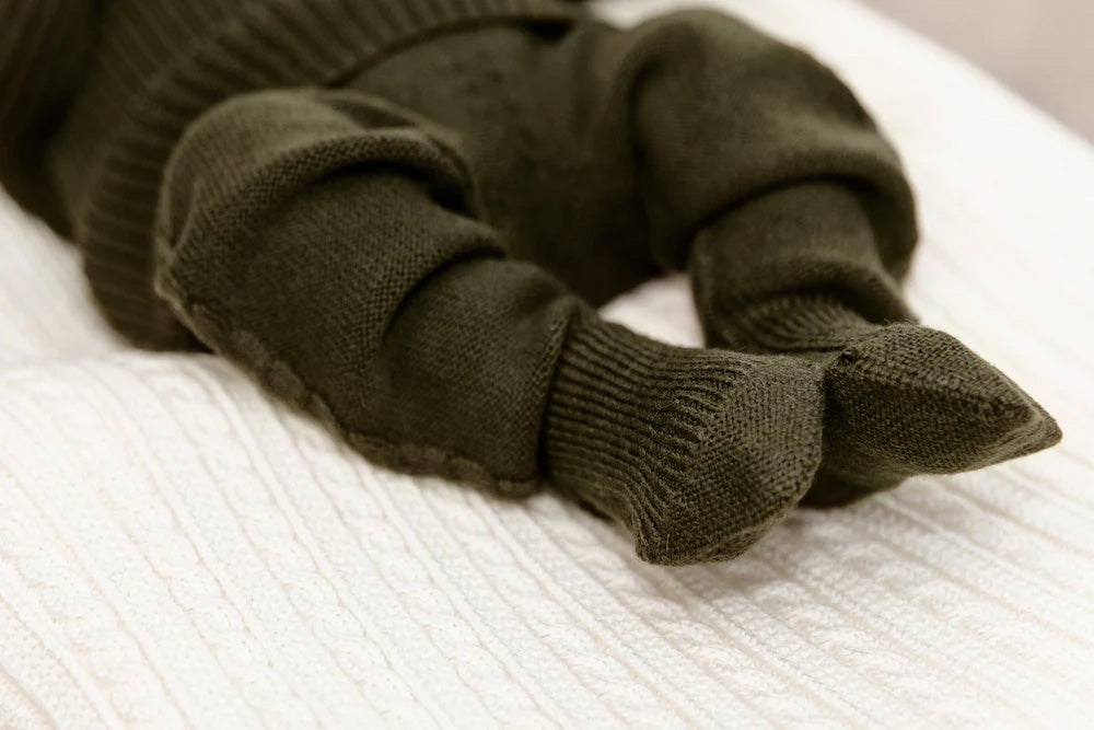 Ripped Jumper grey aus Merinowolle - 62