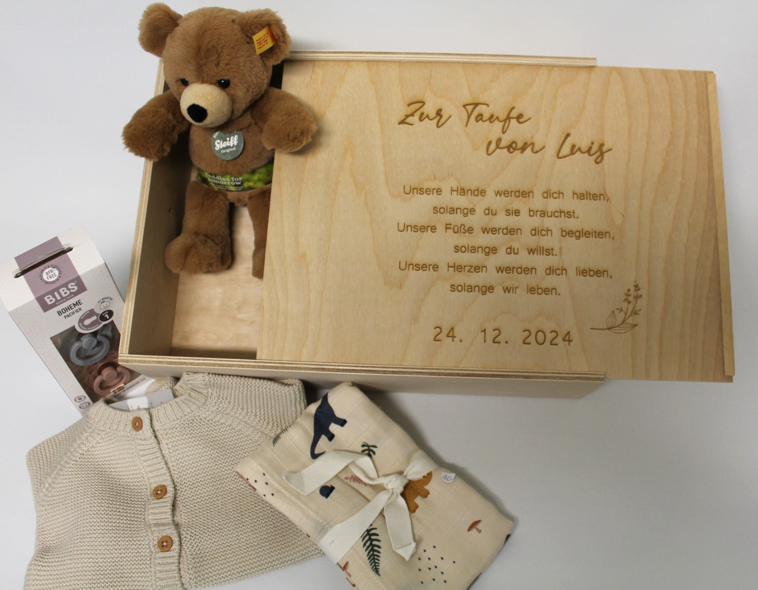 Geschenkebox Zur Taufe