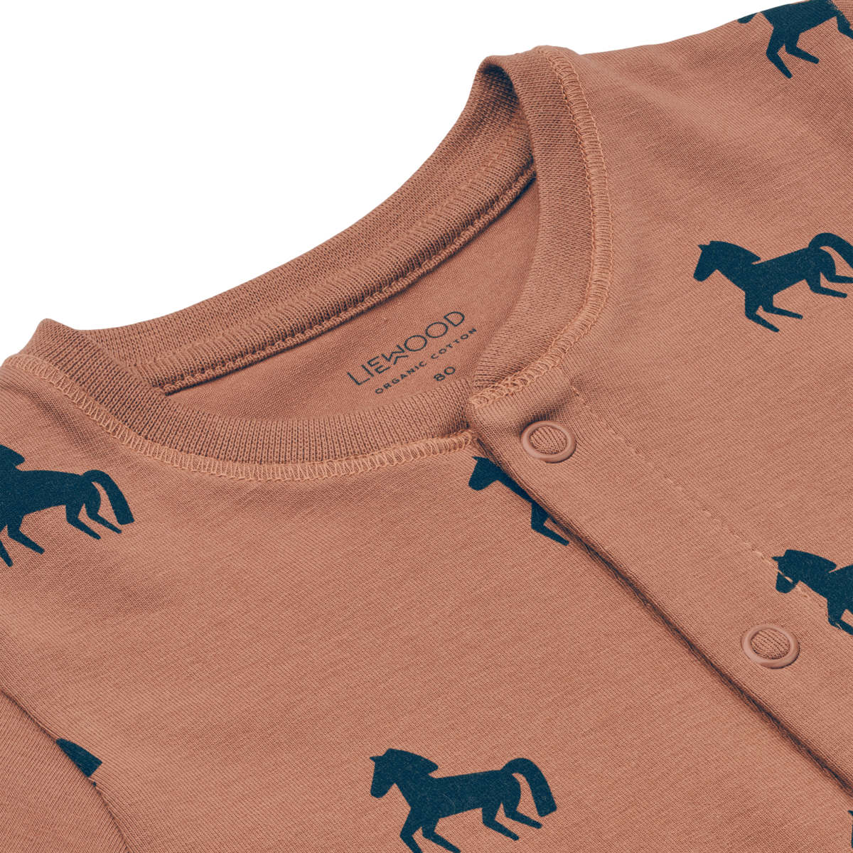 Pyjama-Overall Pferde